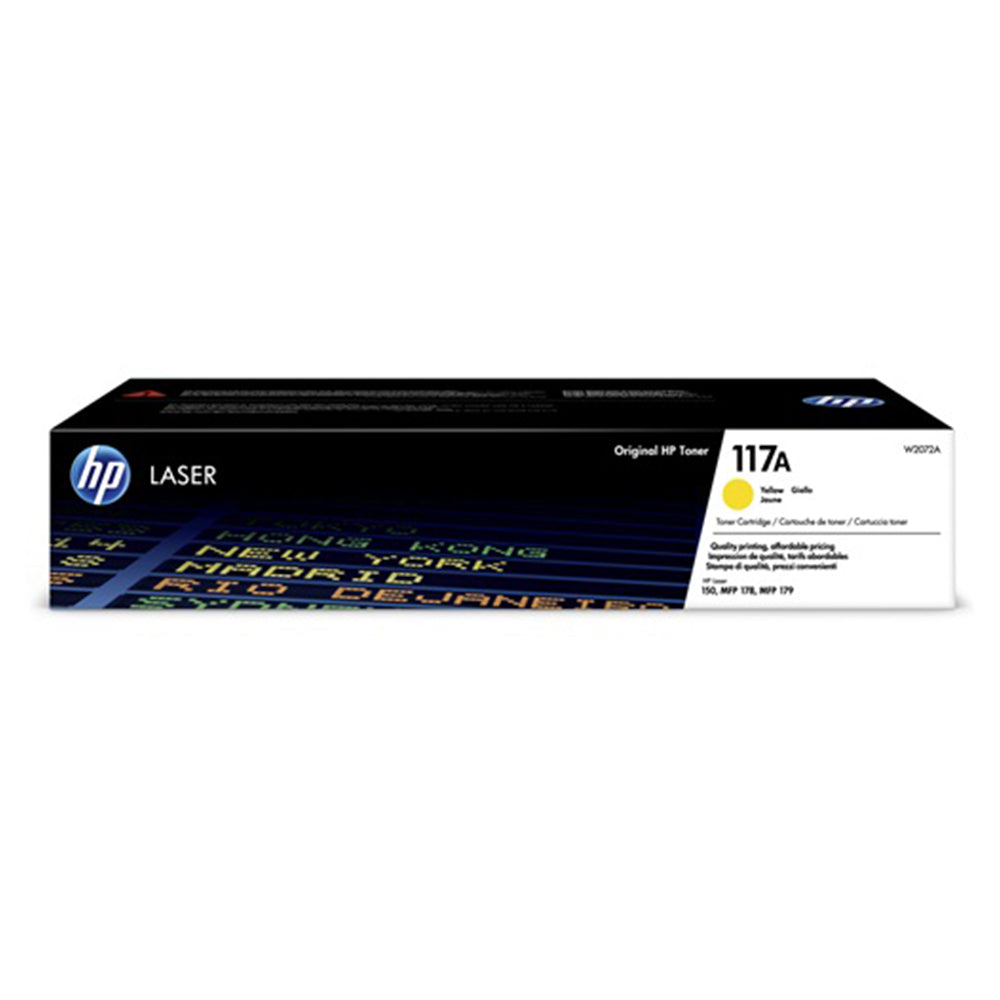 HP Toner W2072A Original 117A Yellow (4794205536356) HP Toner W2072A Original 117A Yellow (4794205536356)